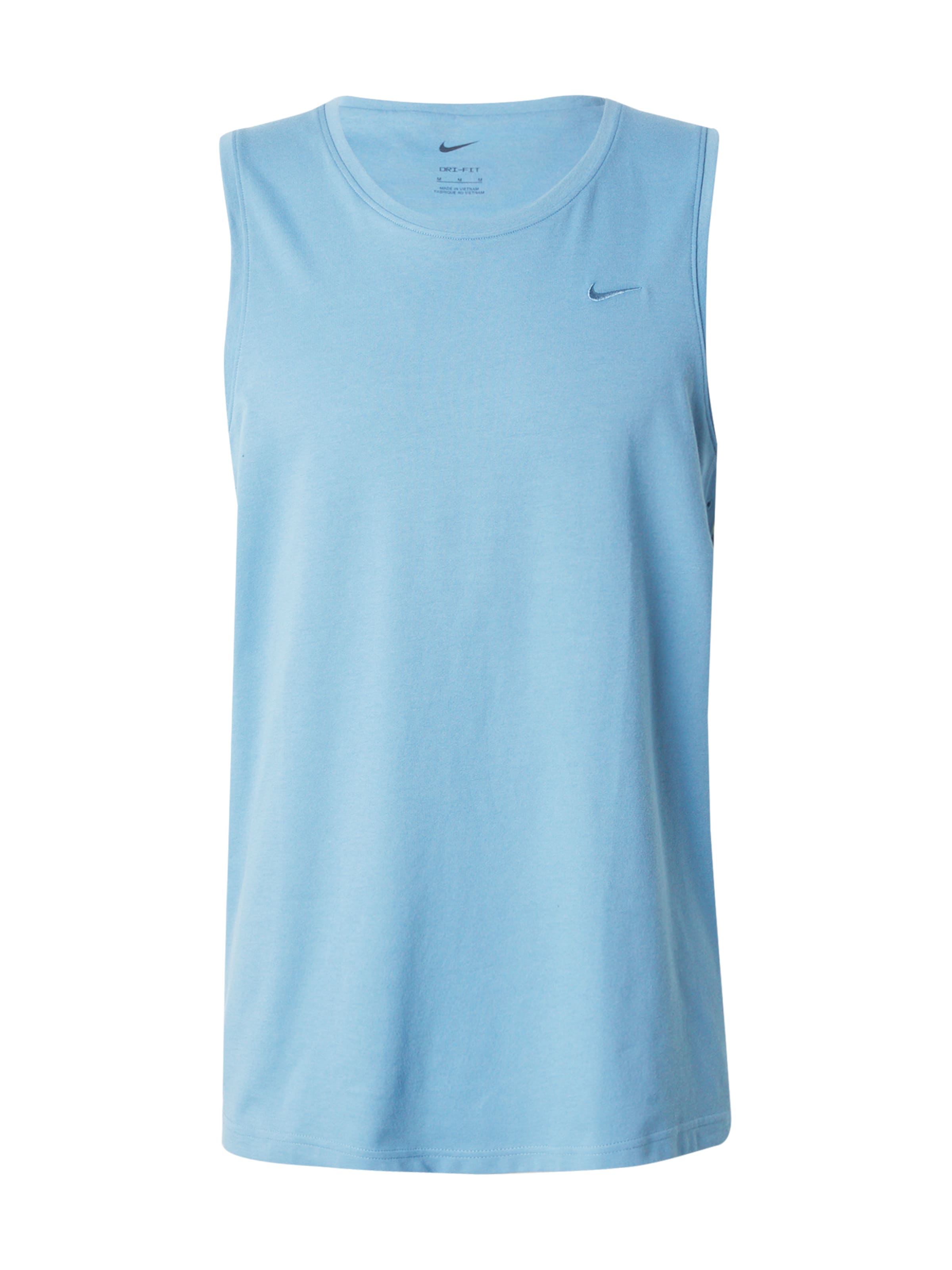 NIKE - Camiseta funcional en azul: frente