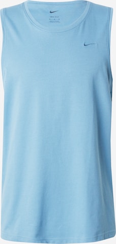 NIKE - Camiseta funcional en azul: frente