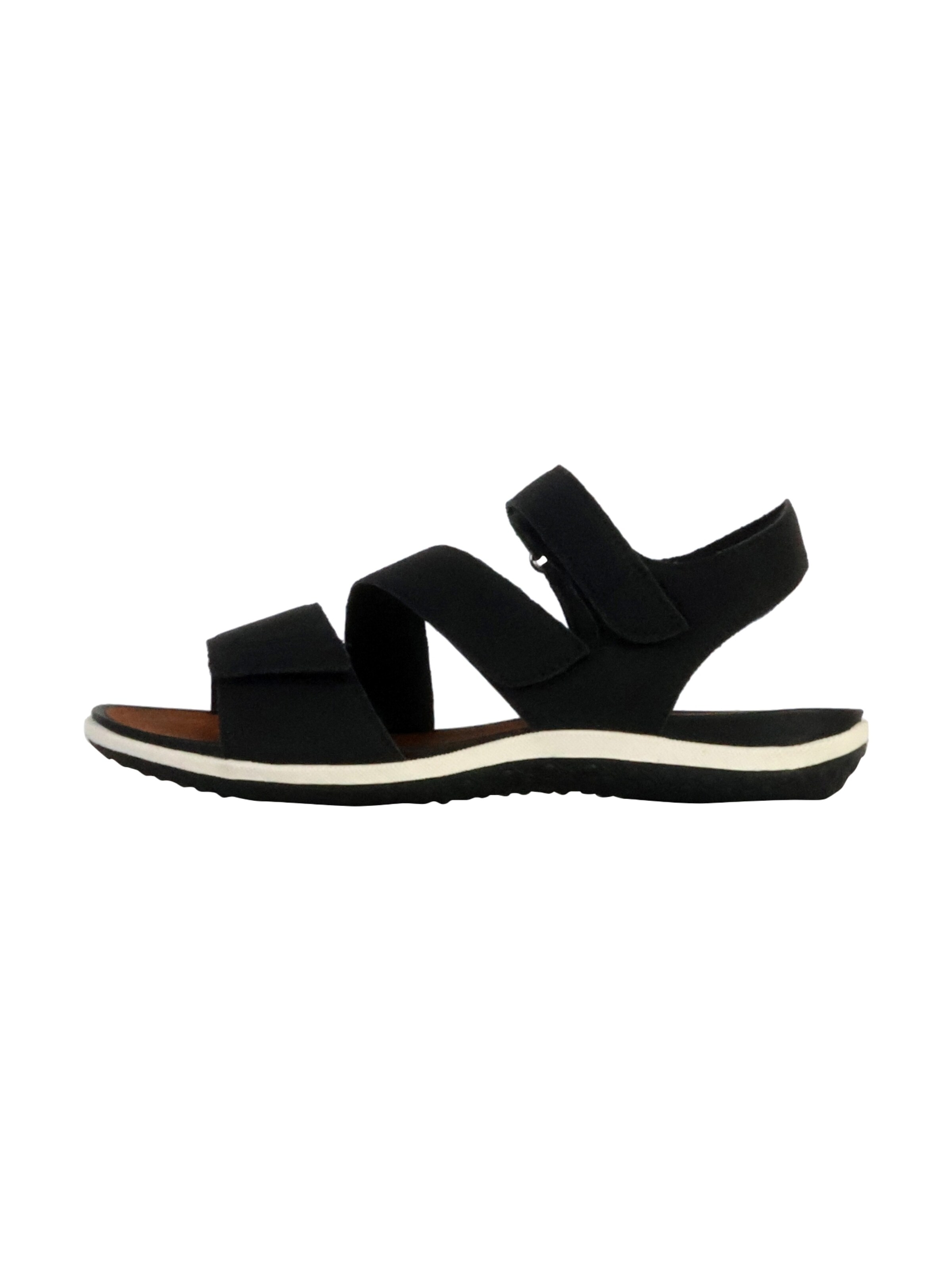 GEOX Sandale‌‌‌ in Schwarz: Vorderseite