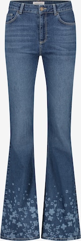 Fabienne Chapot Flared Jeans 'Eva' in Blauw: voorkant