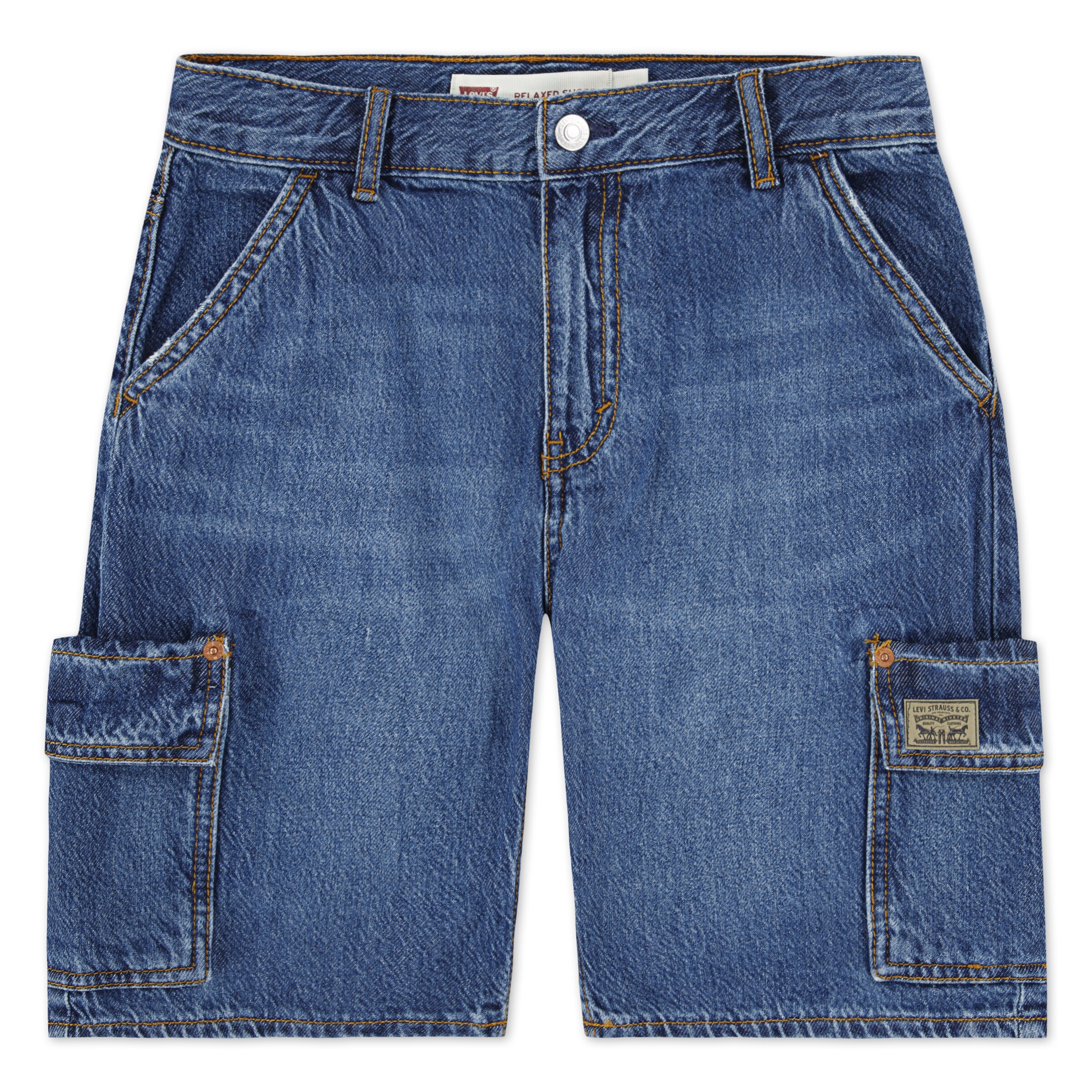 Levi's Kids Regular Jeans in Blue: front
