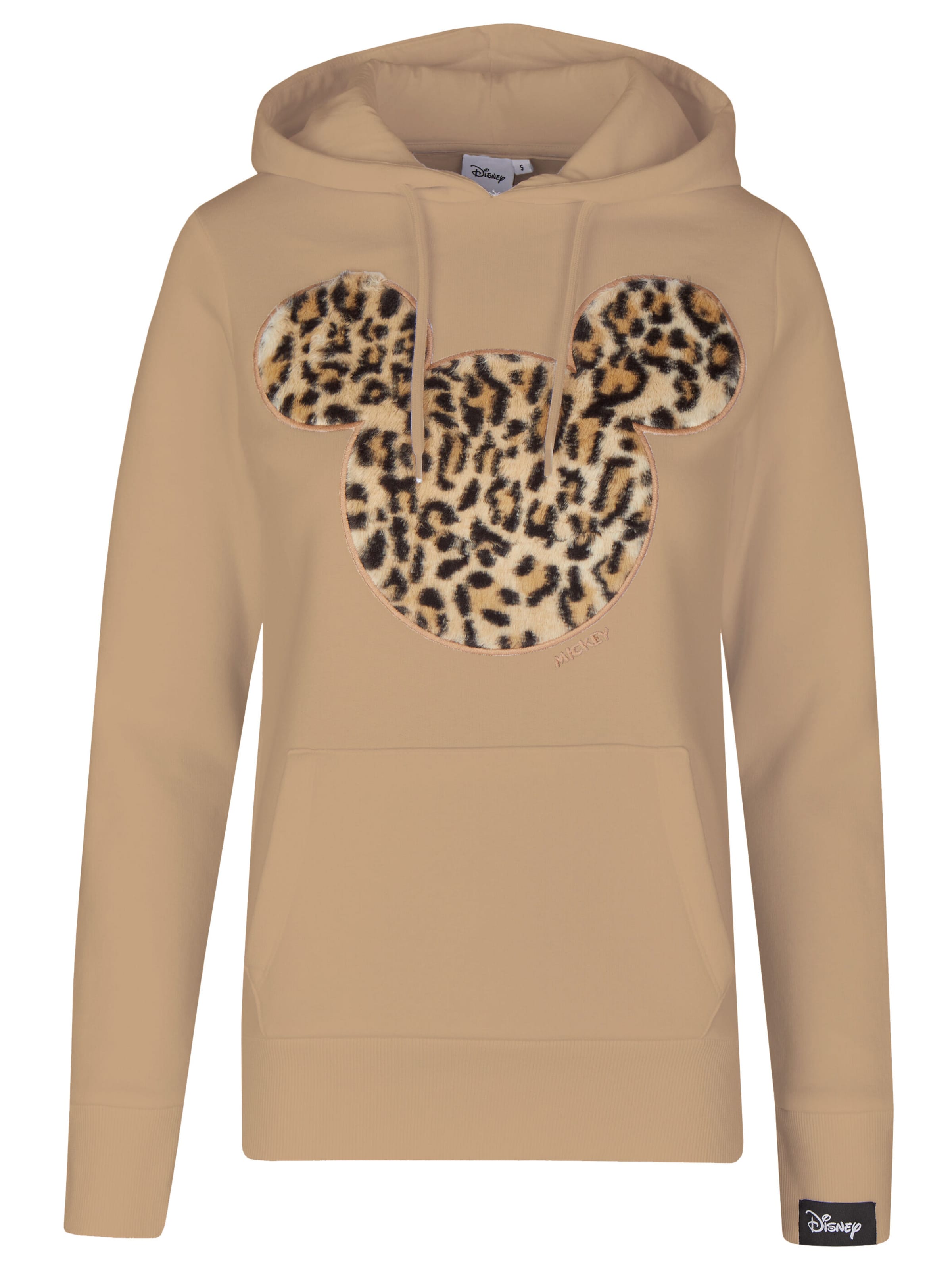Course Sweatshirt 'Mickey Mouse' in beige / creme / braun / schwarz, Produktansicht