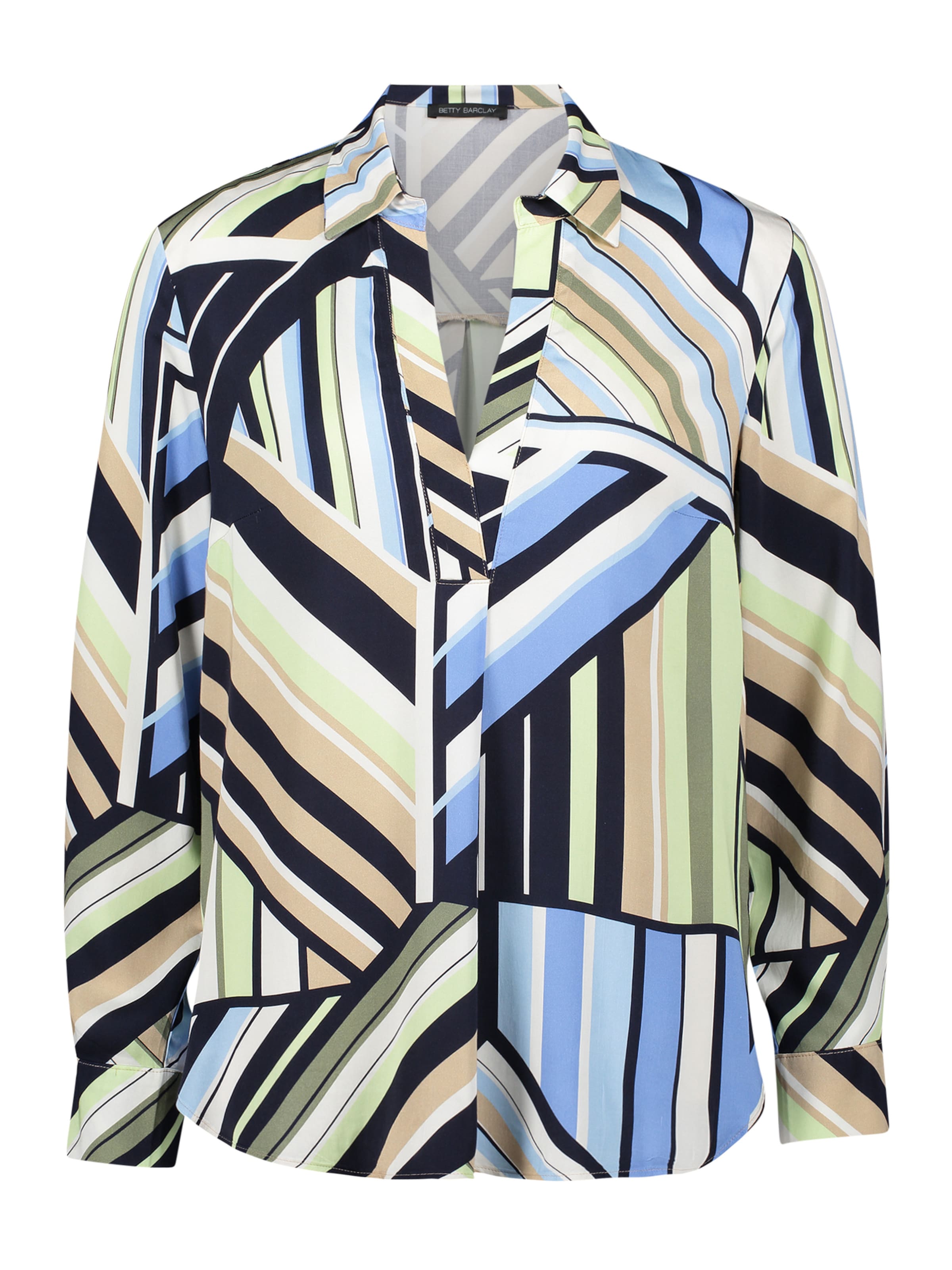 Betty Barclay Schlupfbluse langarm in Blau: Vorderseite