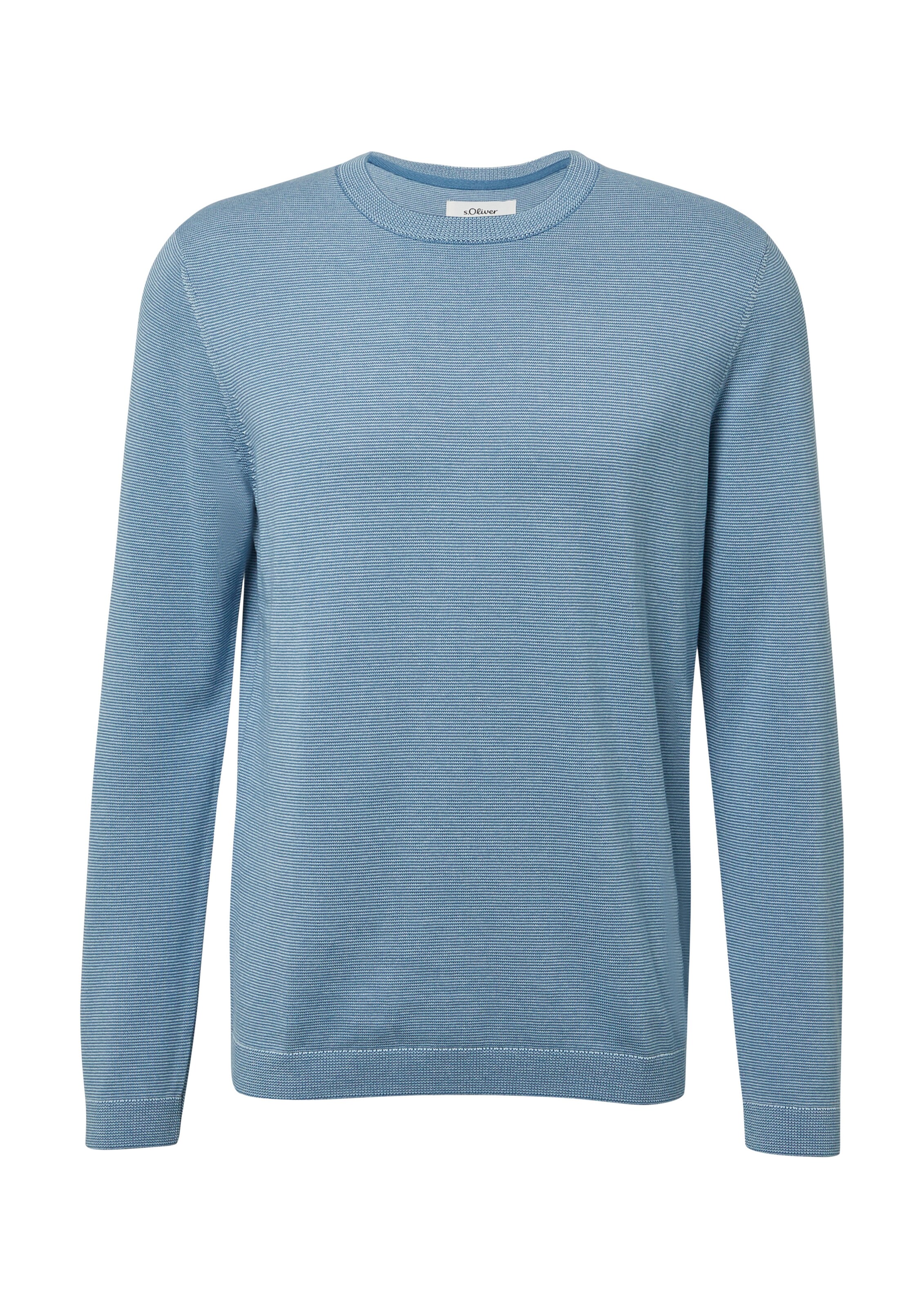 s.Oliver Trui in Blauw: voorkant