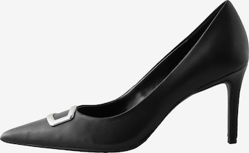 Next - Zapatos con plataforma 'Forever Comfort' en negro: frente
