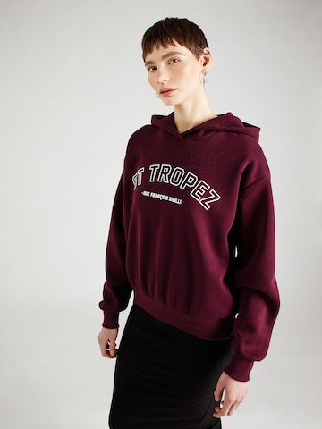 Gina Tricot - Sweatshirt 'Milo' em vermelho: frente