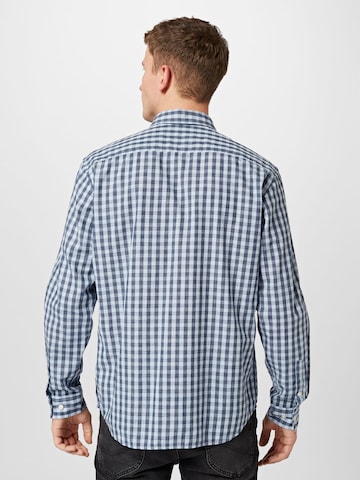 Coupe regular Chemise Marc O'Polo en bleu