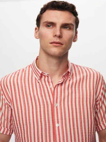 D’S Damat Regular fit Button Up Shirt in Red