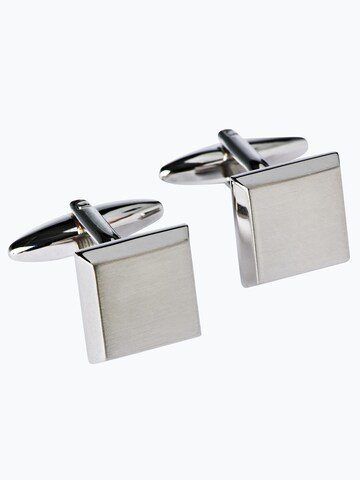 Boutons de manchette Andrew James en argent