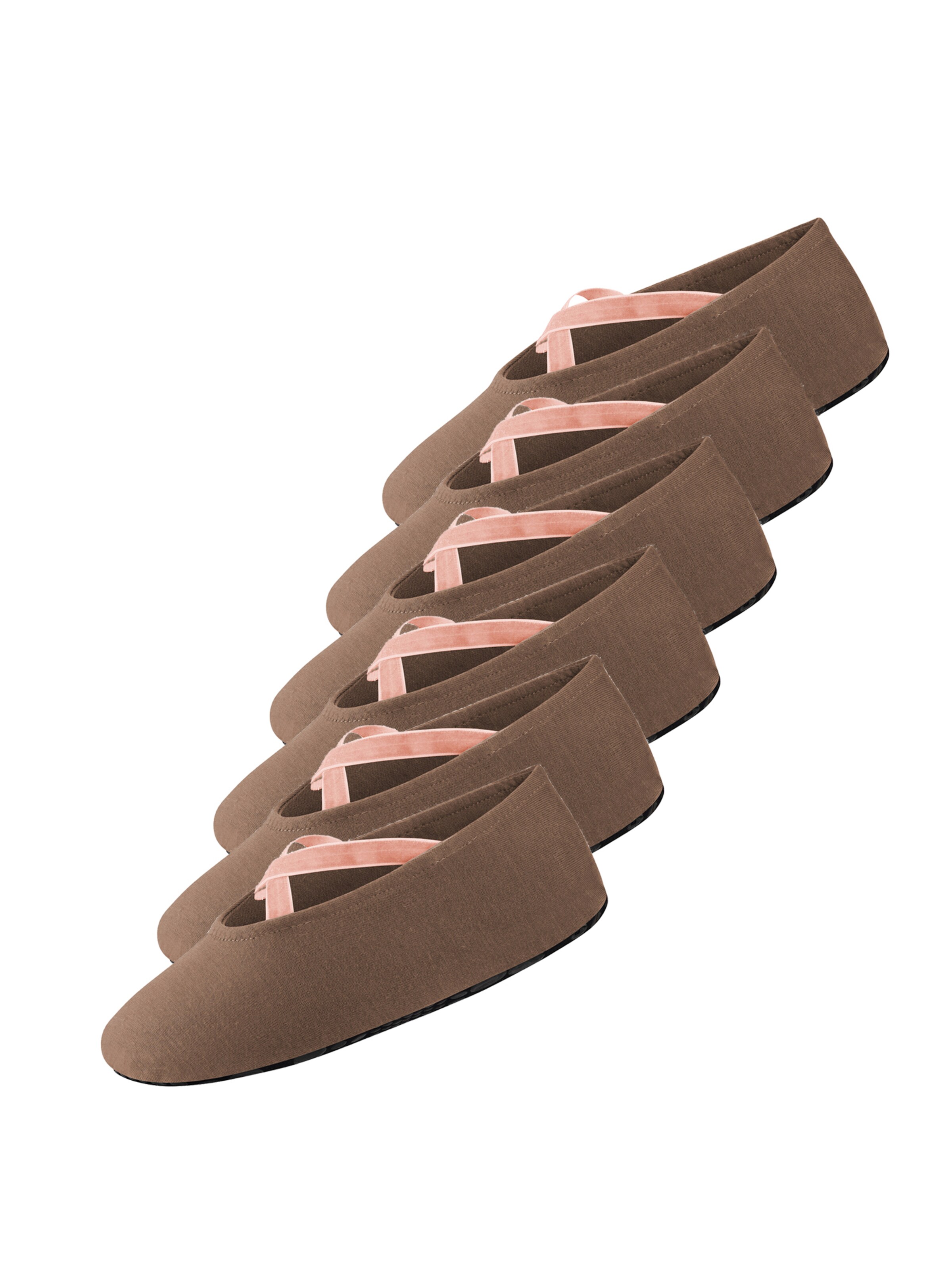 Nur Die Sokken in Bruin: voorkant