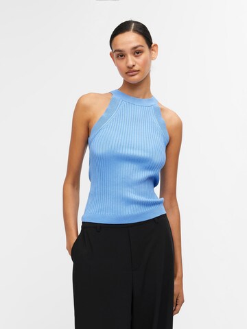 OBJECT Knitted top 'Ester' in Blue: front