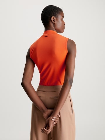 Calvin Klein Shirt body in Oranje