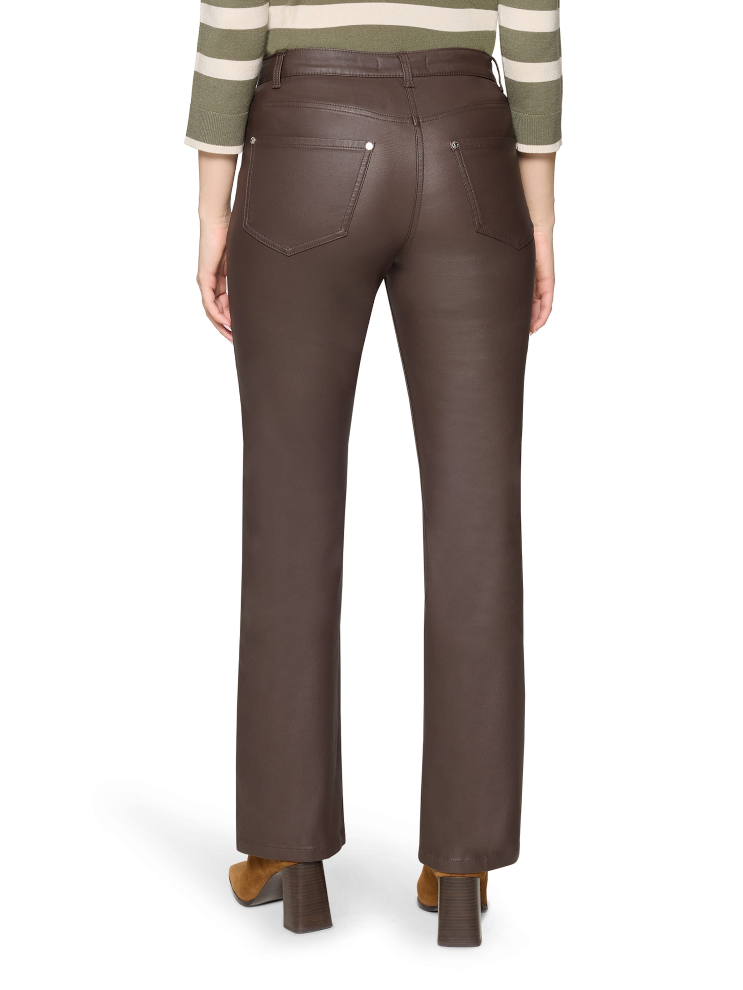 Coupe slim Pantalon Betty Barclay en marron