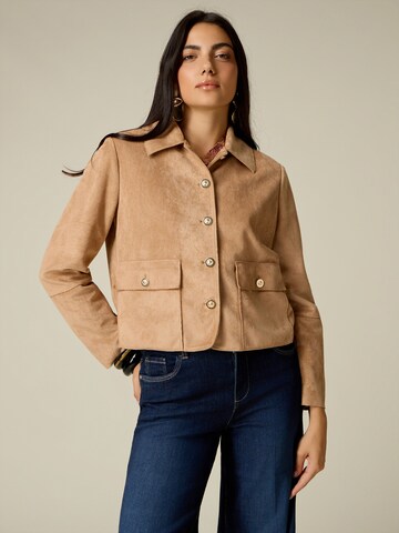 oltre Between-season jacket in Beige