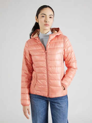 QS Between-Season Jacket in Orange: front