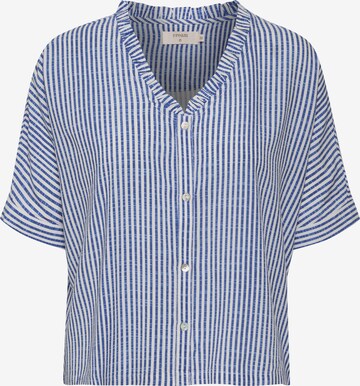 Camicia da donna 'Tiah' di Cream in blu: frontale