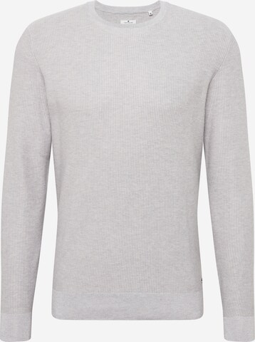 TOM TAILOR Sweater in Grey: front