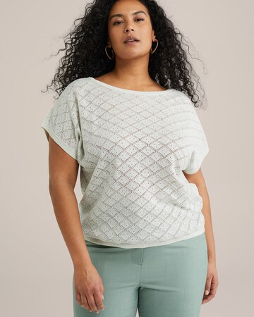 WE Fashion - Camiseta en blanco: frente
