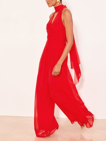 Lipsy - Jumpsuit en rojo