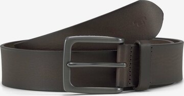 Ceinture 'Scott' TOM TAILOR en marron : devant