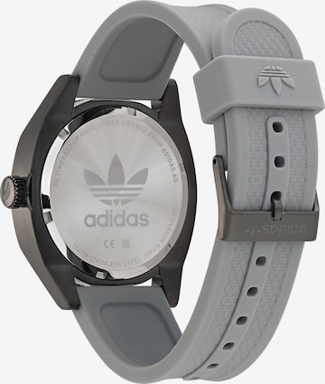 ADIDAS ORIGINALS Quartz Analog Watch ' Ao Fashion Edition Two ' in Grau