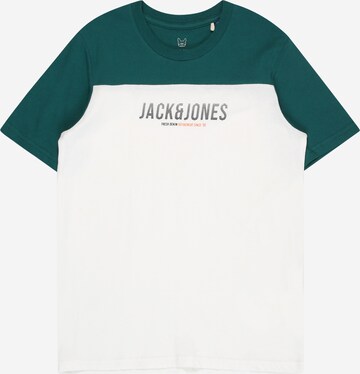 Jack & Jones Junior Tričko 'Dan' – bílá: přední strana