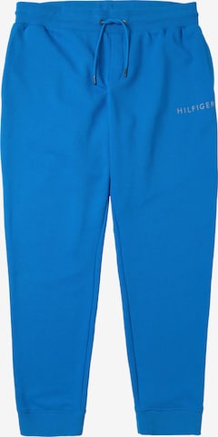 Tommy Hilfiger Big & Tall Tapered Pants in Blue: front
