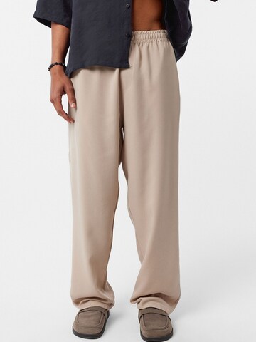 Dandalo Baggy Trousers in Beige: front