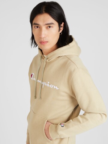 Sweat-shirt Champion Authentic Athletic Apparel en beige