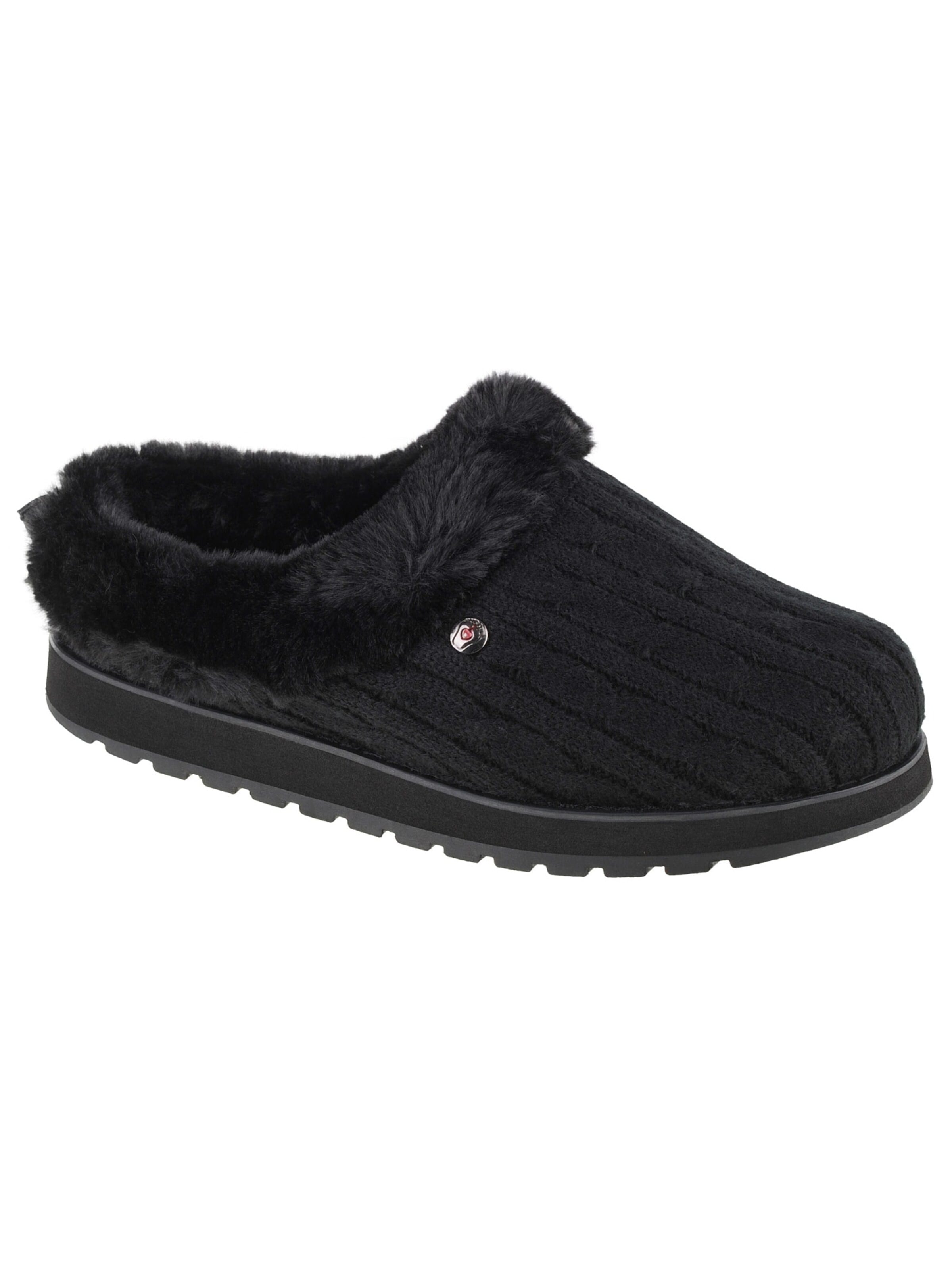 SKECHERS Hausschuh 'Skechers Keepsakes - Ice Angel'‌‌‌‌‌‌‌‌‌‌ in Schwarz: Vorderseite