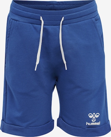 Pantalon fonctionnel Hummel en bleu : devant