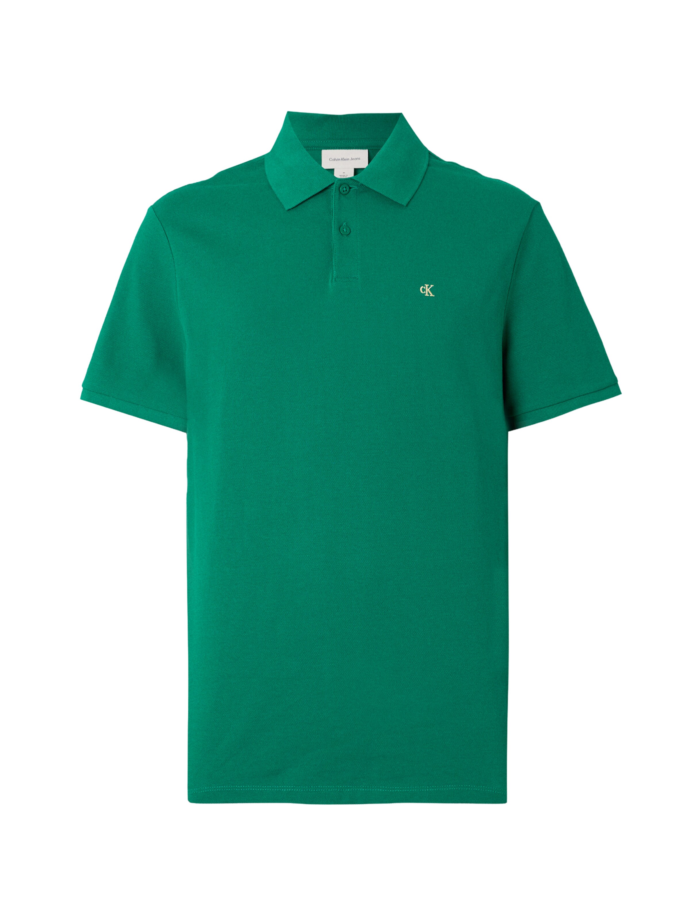 Calvin Klein Jeans Shirt in Groen: voorkant