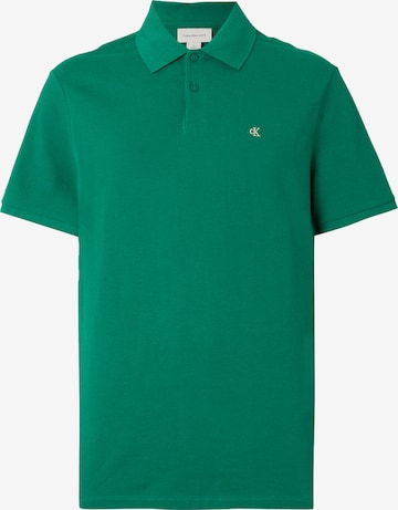 Calvin Klein Jeans Shirt in Groen: voorkant
