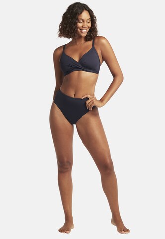 SEA LEVEL Triangel Bikinitop 'Essentials' in Blau