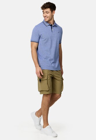 INDICODE JEANS Shirt in Blauw