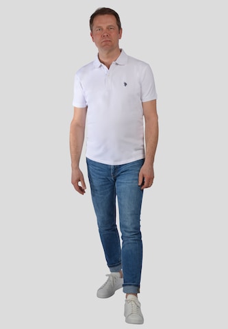 U.S. POLO ASSN. Poloshirt in Weiß