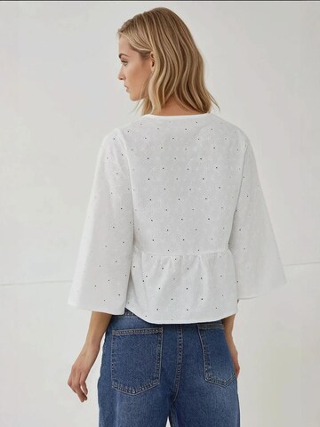 Camicia da donna di Hiccup in bianco