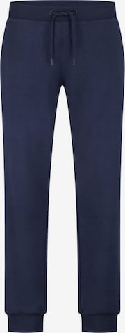 Bamboo basics Regular Klederdracht broek 'Lounge broek Dean - Zwart' in Blauw: voorkant