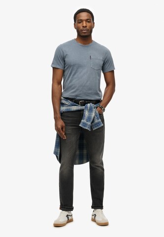 Superdry Shirt 'Essential' in Blauw