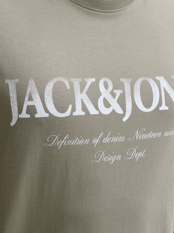Jack & Jones Plus Shirt 'JJDevin Daytona' in Green