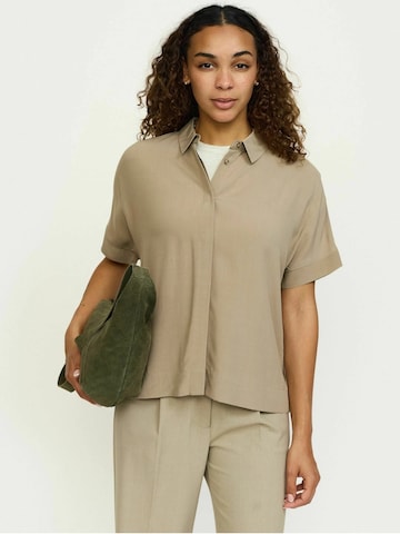 Soft Rebels Shirt ' SRFreedom ' in Beige: voorkant