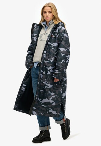 Superdry Tussenmantel in Blauw