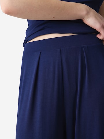 Pantalon de pyjama ' Red Label Amourette ' TRIUMPH en bleu