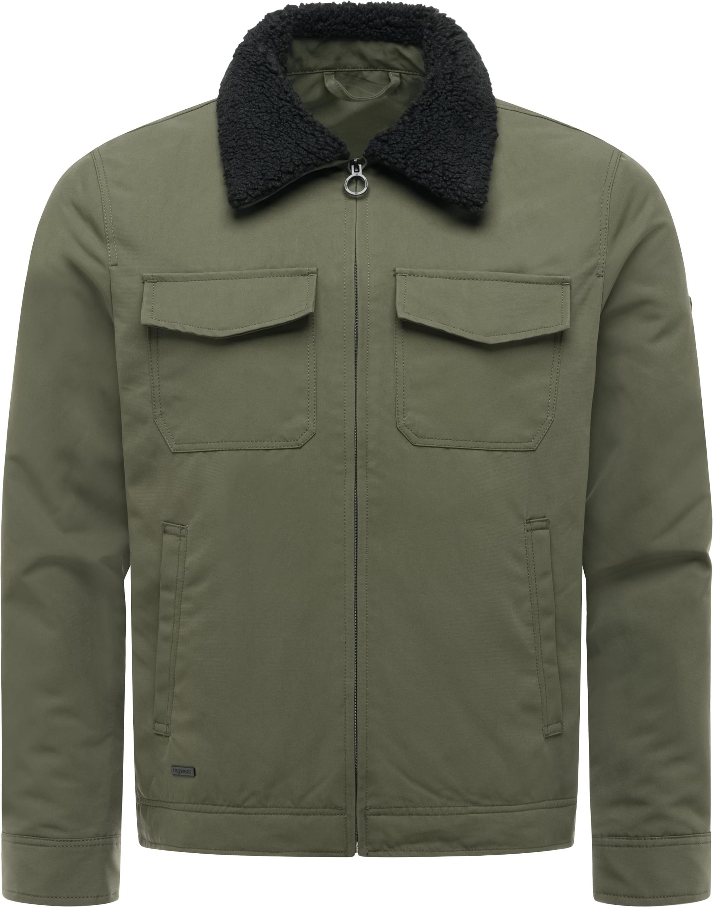 Ragwear Jacke 'Dyphner' in Grün: Vorderseite