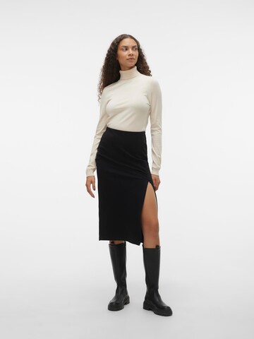 VERO MODA Свитер 'Happiness' в Бежевый