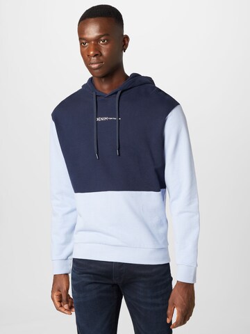 TOM TAILOR DENIM Sweatshirt in Blau: predná strana