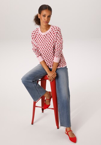 Aniston CASUAL Sweater in Pink