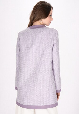 DreiMaster Klassik Tussenmantel 'Classic Look' in Lila