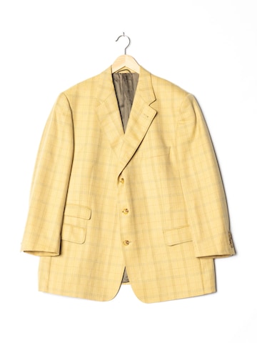 Burberrys’ Suit Jacket in XL in Beige: front