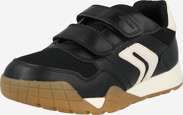 GEOX Tennarit 'RANN-E' värissä musta: etupuoli